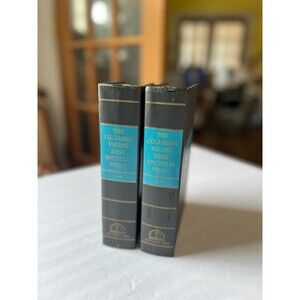 Columbia-Viking Desk Encyclopedia VTG 1960 Complete 2 Volume Set